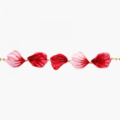 Bracelet fin pétales de roses
