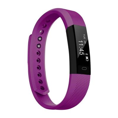 Bracelet Fitness pour Android et iOS - Violet