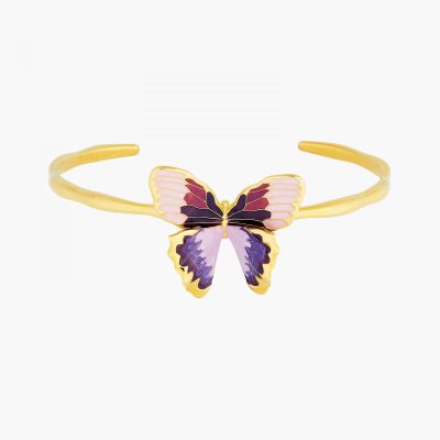 Bracelet jonc en relief papillon terinos