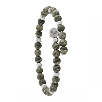 Bracelet Homme Jourdan JH150025B - ABYSSES - Perle vert