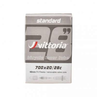 Caméra Vittoria Standard tube 700x20 / 28c Valve 48 mm