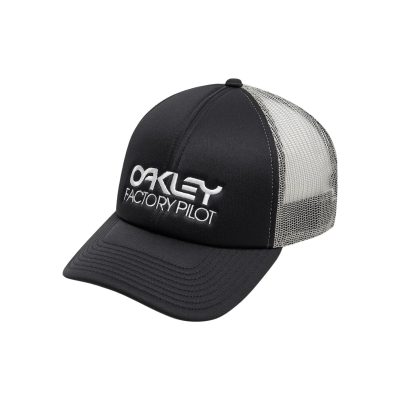 Casquette Oakley Factory Pilot Trucker Hat Noir
