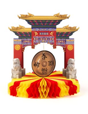 Centre de table monument chinois