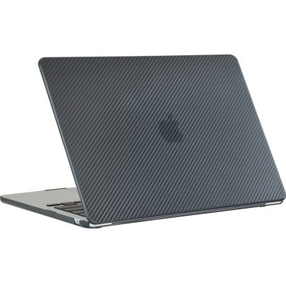 Mobigear Carbon - Apple MacBook Air 15 Pouces (2023) Coque MacBook Rigide - Noir
