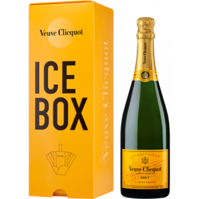 CHAMPAGNE VEUVE CLICQUOT - BRUT CARTE JAUNE - ICE BOX