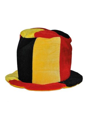 Chapeau haut de forme supporter Belgique
