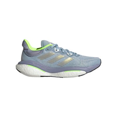 Chaussures Adidas Solar Glide 6 Gris Violet AW23 Femme