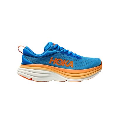 Chaussures Hoka One One Bondi 8 Bleu Orange SS23