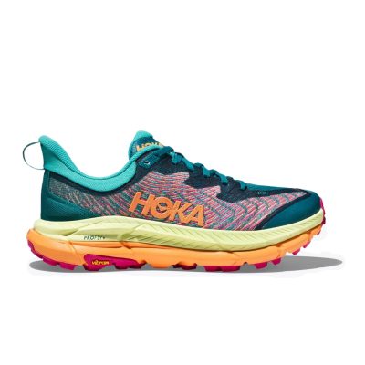 Chaussures Hoka One One Mafate Speed 4 Turquoise Violet SS23 Femme