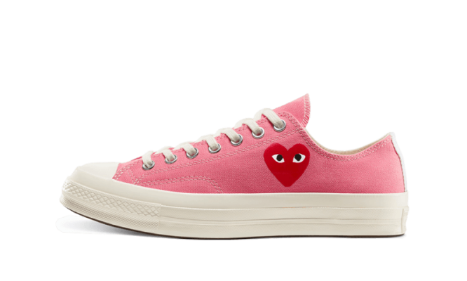 Converse Chuck Taylor All Star 70S Ox Comme Des Garcons Play Bright Pink