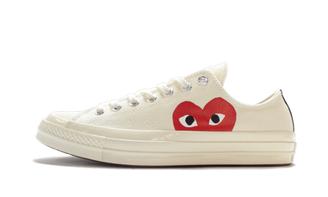 Converse Chuck Taylor All Star 70S Ox Comme Des Garcons Play White