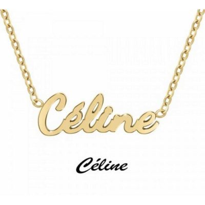Collier Femme Athème - B2689-DORE-CELINE Acier Doré