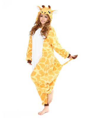 Combinaison Kigurumi girafe adulte