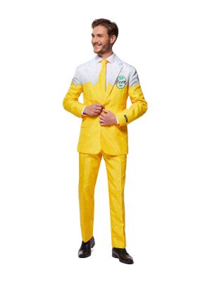 Costume Mr Bière jaune Suitmeisters adulte