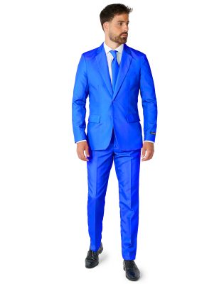 Costume Mr. Solid bleu homme Suitmeister