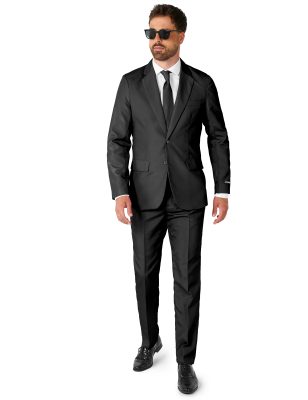 Costume Mr. Solid noir homme Suitmeister