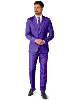 Costume Mr. Solid violet homme Suitmeister