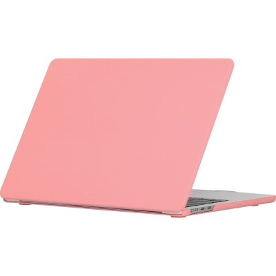 Mobigear Cream Matte - Apple MacBook Air 13 Pouces (2022) Coque MacBook Rigide - Rose