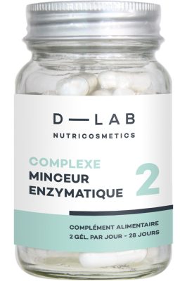 Complexe Minceur Enzymatique - Cure de 1 mois                                - D-LAB Nutricosmetics