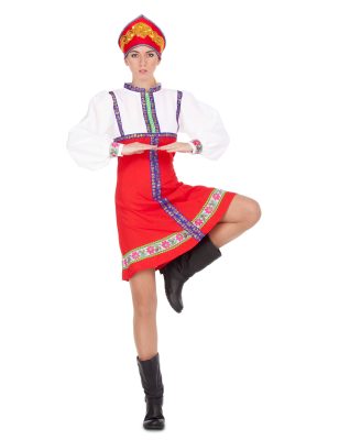 Danseuse traditionnelle russe femme