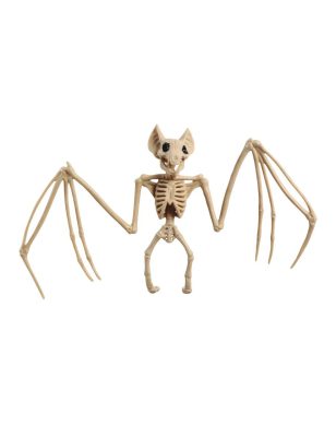 Décoration à suspendre squelette chauve-souris Halloween