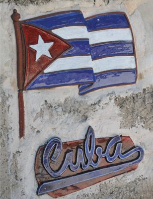 Décoration murale Cuba 30 x 41