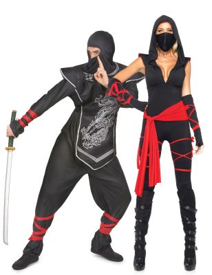 Déguisement de couple ninja