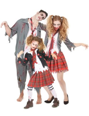 Déguisement de Famille Zombie Halloween
