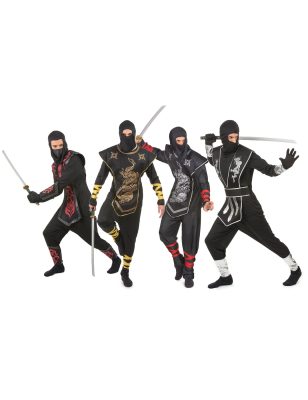 Déguisement de groupe ninja