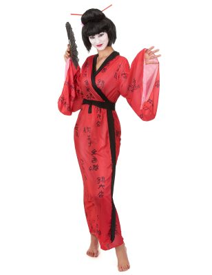 Déguisement geisha femme kimono