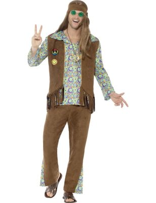Déguisement hippie années 60 homme