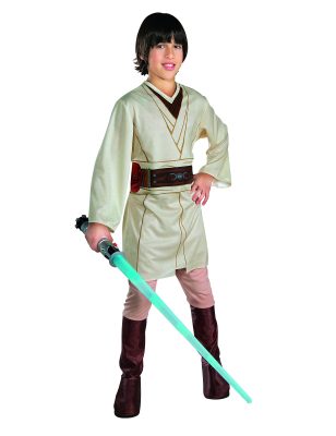 Déguisement jedi Obi-Wan Kenobi avec sabre laser Star Wars enfant