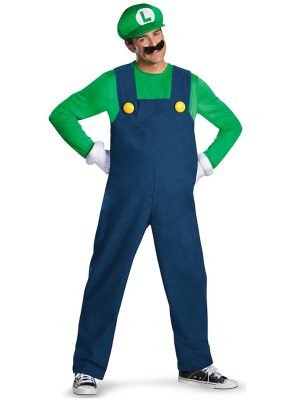 Déguisement Luigi Deluxe Adulte