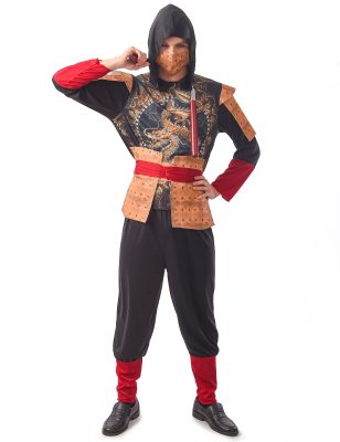Déguisement ninja traditionnel homme
