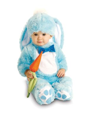 Déguisement petit lapin bleu bébé