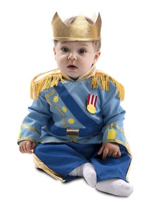 Déguisement petit prince bleu bébé