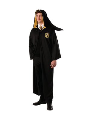 Déguisement robe de sorcier Poufsouffle Harry Potter adulte
