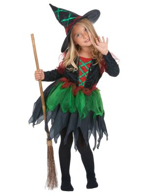 Déguisement sorcière des bois fille Halloween