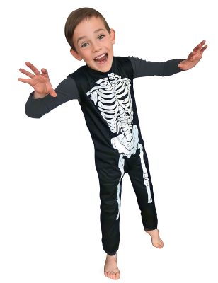 Déguisement squelette classique enfant