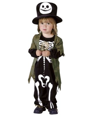 Déguisement squelette de la nuit enfant Halloween