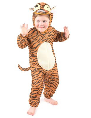 Déguisement tigre avec queue enfant