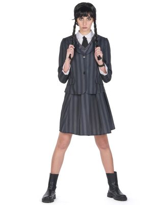 Déguisement uniforme scolaire gothique femme