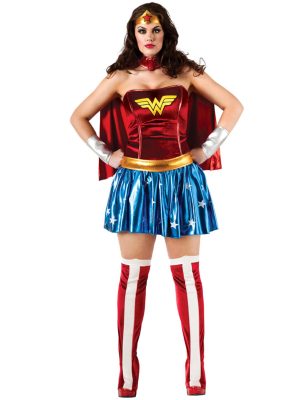 Déguisement Wonder Woman femme grande taille