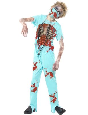 Déguisement docteur zombie enfant Halloween