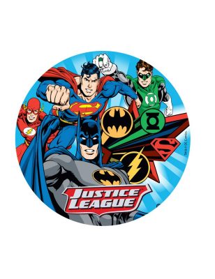 Disque azyme Justice League  20 cm
