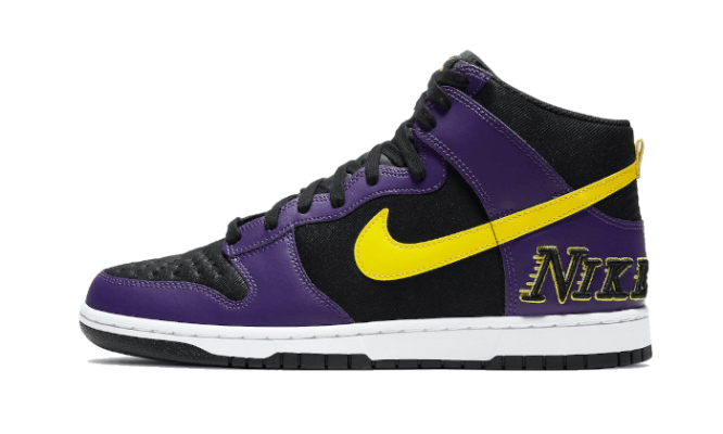 Nike Dunk High Emb Lakers