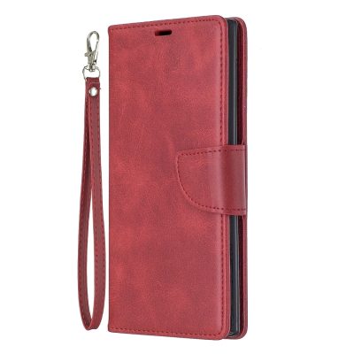 Mobigear Excellent - Coque Samsung Galaxy Note 10 Plus Etui Portefeuille - Rouge