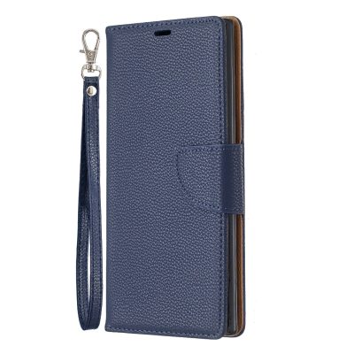 Mobigear Excellent - Coque Samsung Galaxy Note 10 Plus Etui Portefeuille - Dark Blue