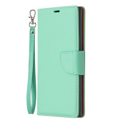 Mobigear Excellent - Coque Samsung Galaxy Note 10 Plus Etui Portefeuille - Turquoise