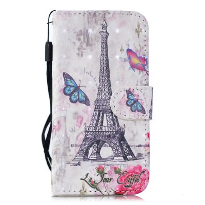 Mobigear Design - Coque Samsung Galaxy Note 10 Plus Etui Portefeuille - tour Eiffel